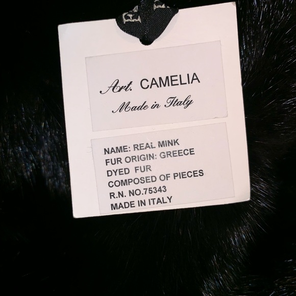 FALORNI LE BORSE MINK and LEATHER BAG - Picture 8 of 10